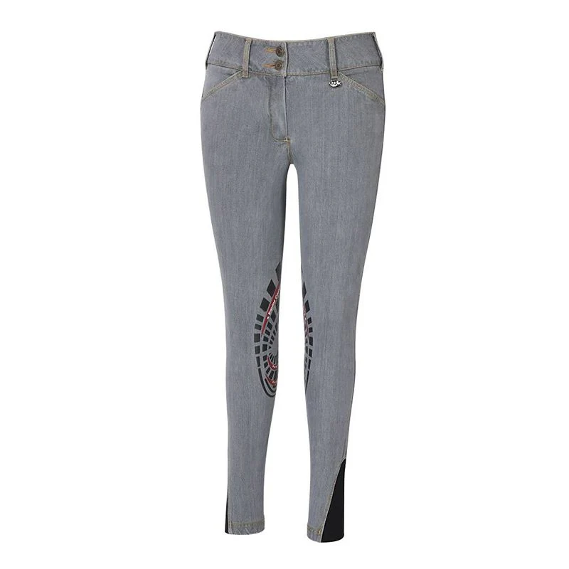 Equine Couture Ladies Calabasas Patch Jeans