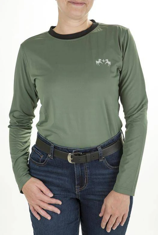 Equine Couture Ladies Equilibrium Long Sleeve Shir