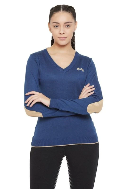 Equine Couture Ladies Morgan V-Neck Sweater - Image 2