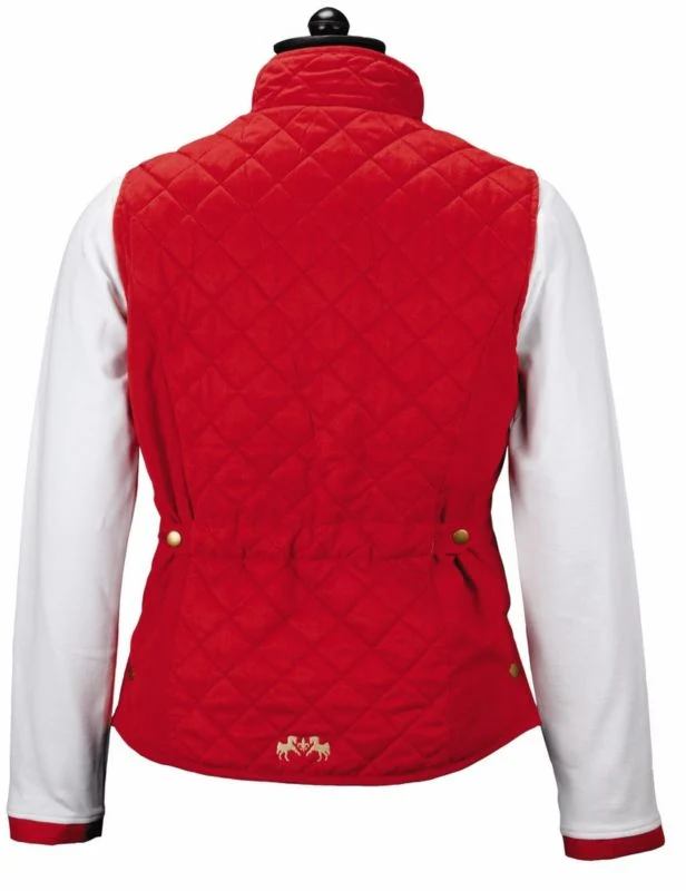 Equine Couture Spinnaker Micro Suede Vest - Image 3