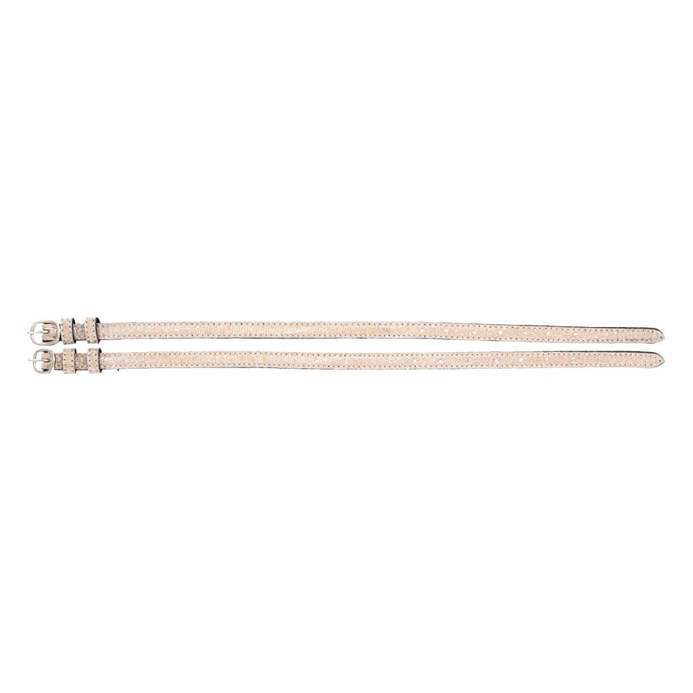 Equitare Sparkly Croc English Spur Straps - Image 3