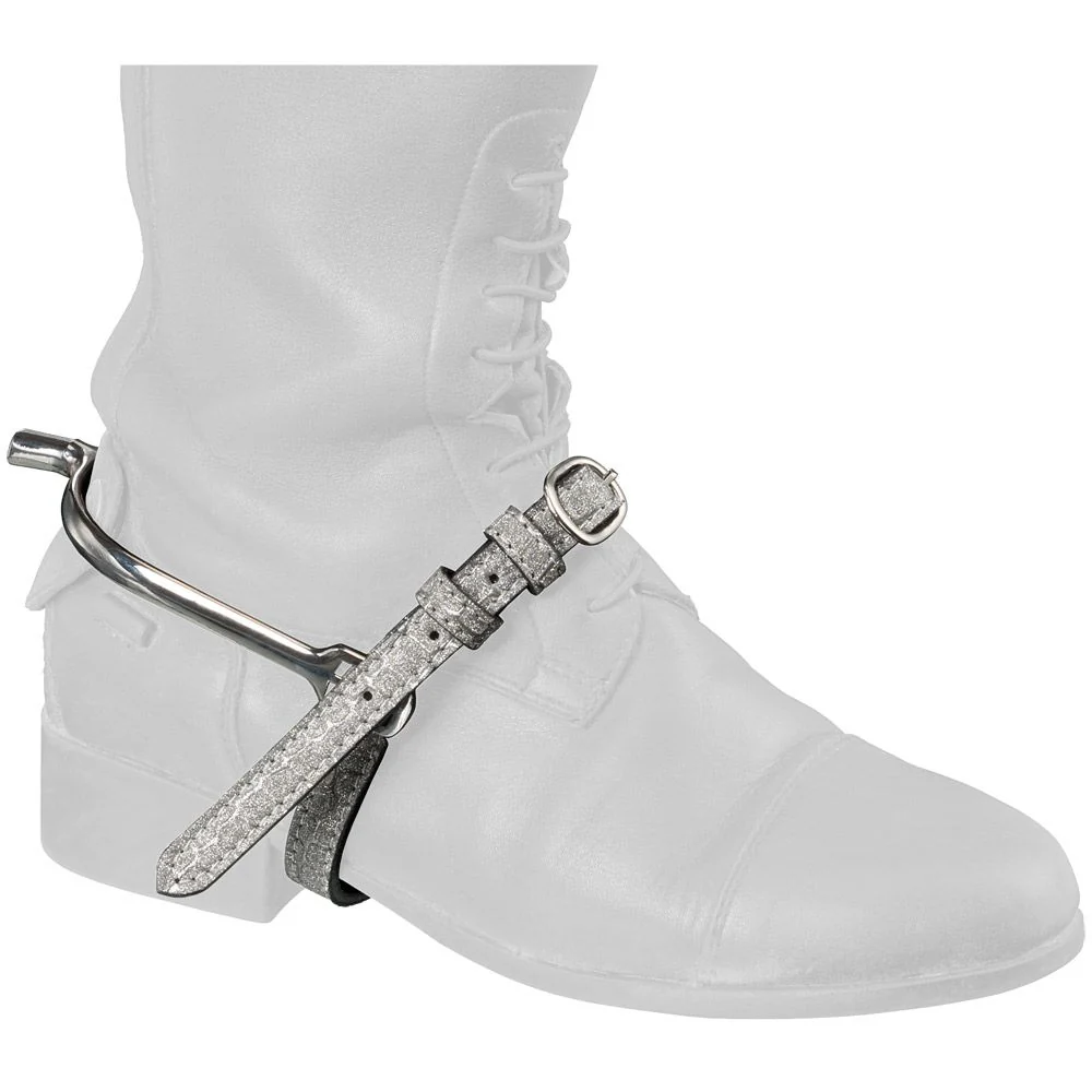 Equitare Sparkly Croc English Spur Straps - Image 5