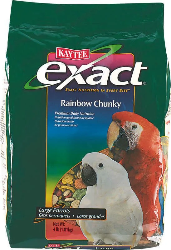 Kaytee Eact Rainbow Large Parrot Chunky Food - Image 2