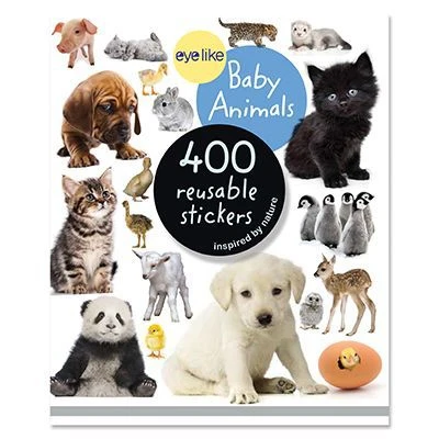Eyelike Baby Animals Sticker Book