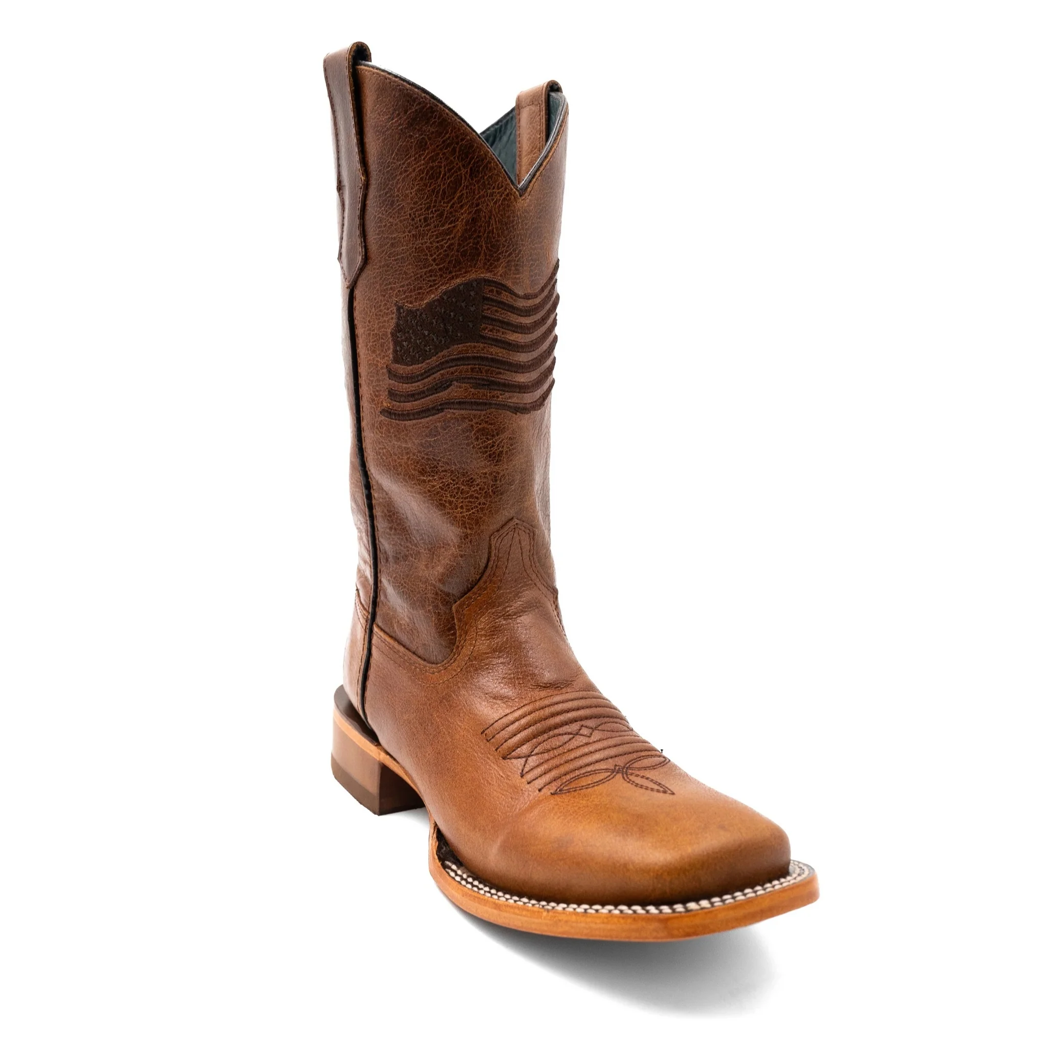 Ferrini Mens Patriot Square Toe Boots - Image 2