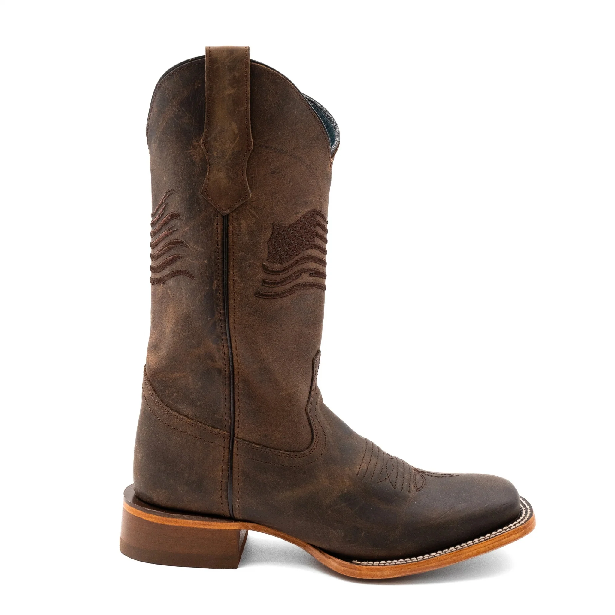 Ferrini Mens Patriot Square Toe Boots - Image 3