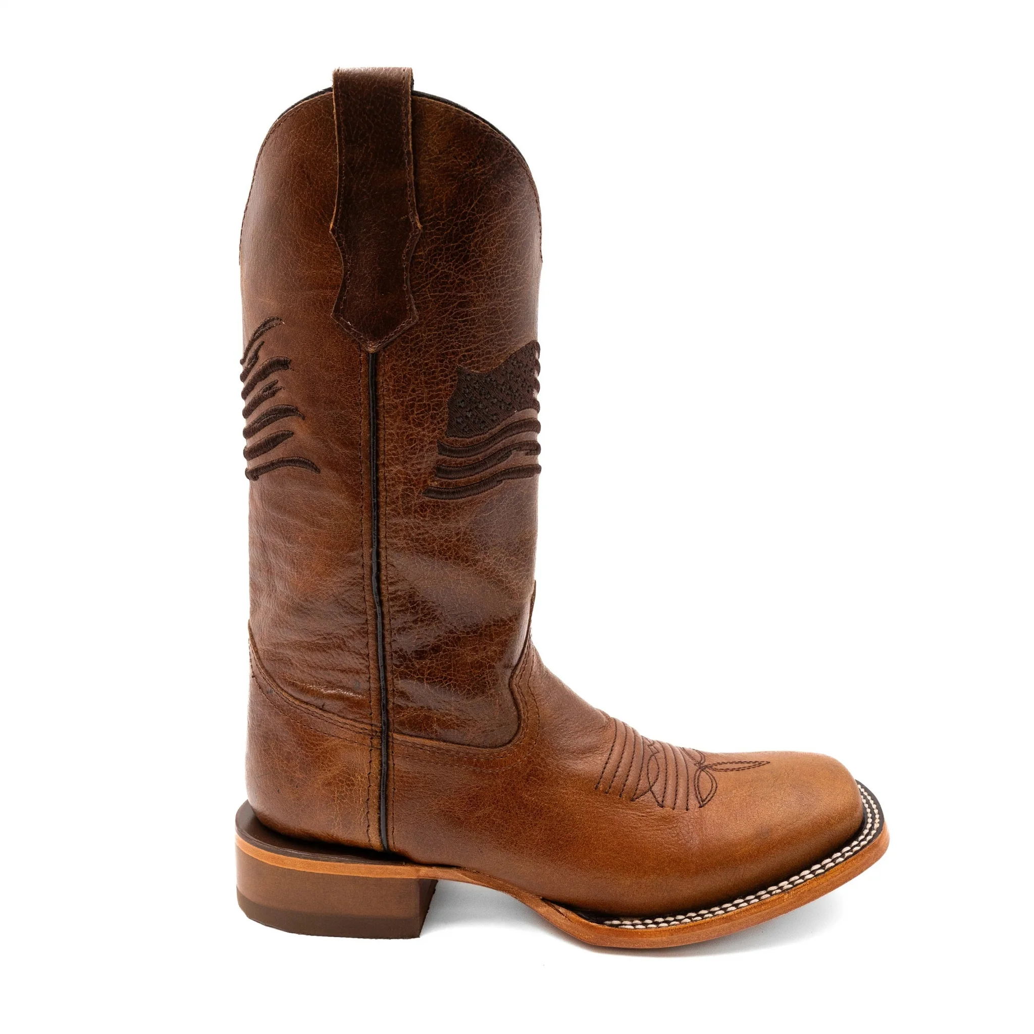 Ferrini Mens Patriot Square Toe Boots - Image 5