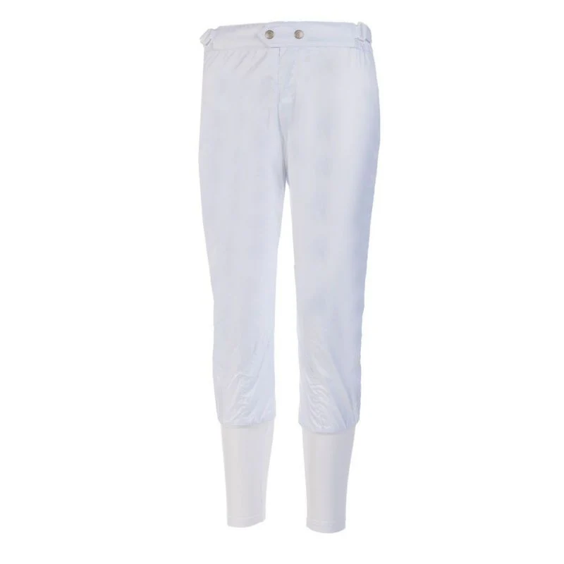 Finn Tack TKO SlimLine Padded Race Pant M Wht - Image 2