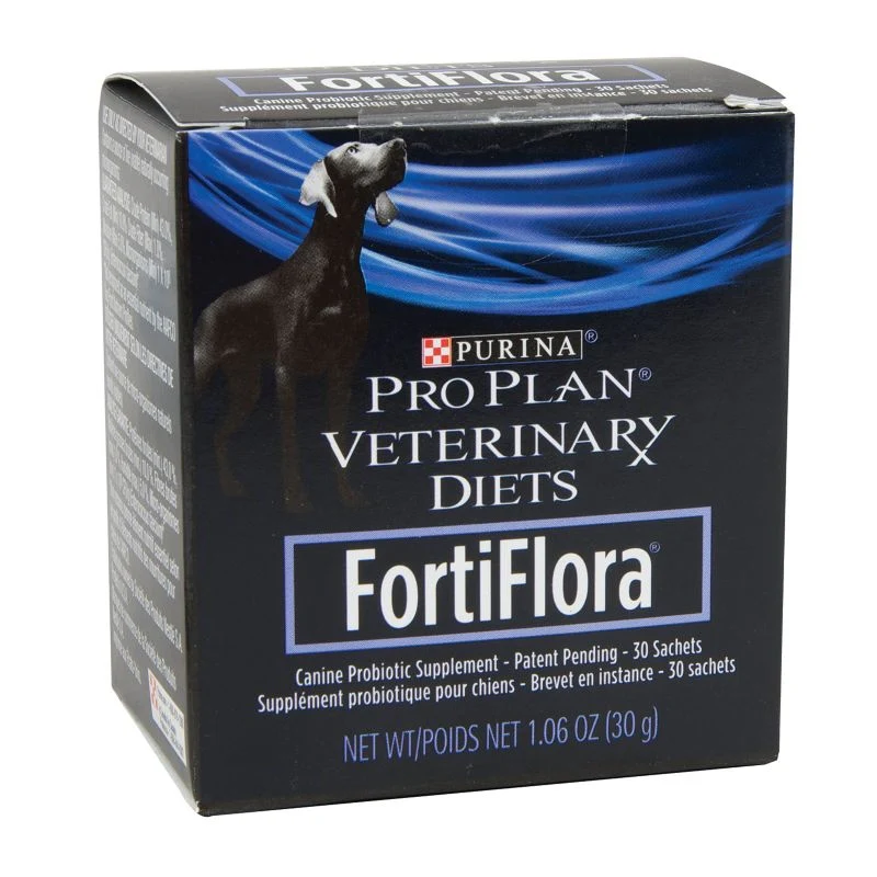 FortiFlora Probiotic Supplement for Dogs 30 Pkts