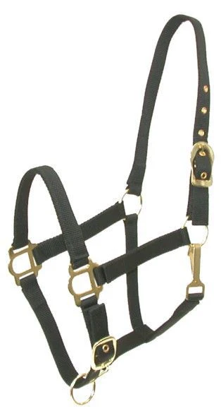 Gatsby Adj Nylon Halter/Snap - Image 3