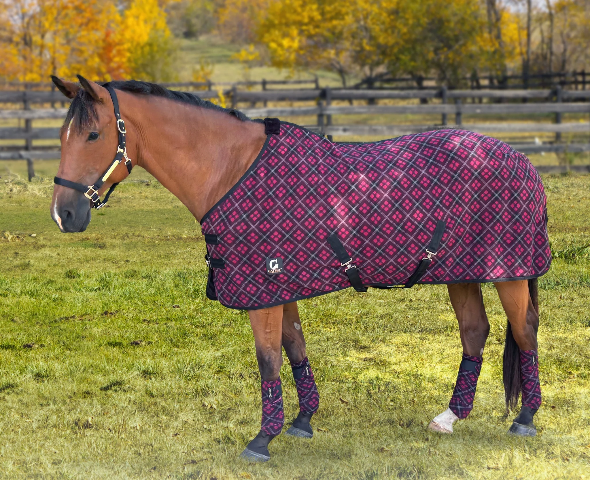 Gatsby Fleece Dress Sheet & Matching Polo Wrap Set - Image 9