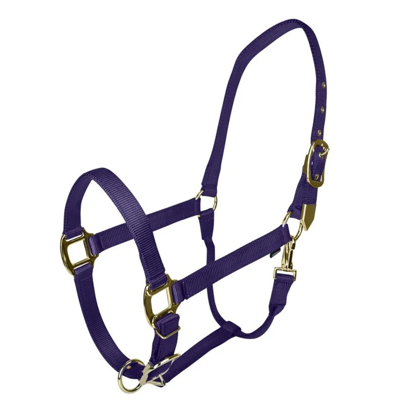 Gatsby Gold Adjustable Nylon Halter - Image 3