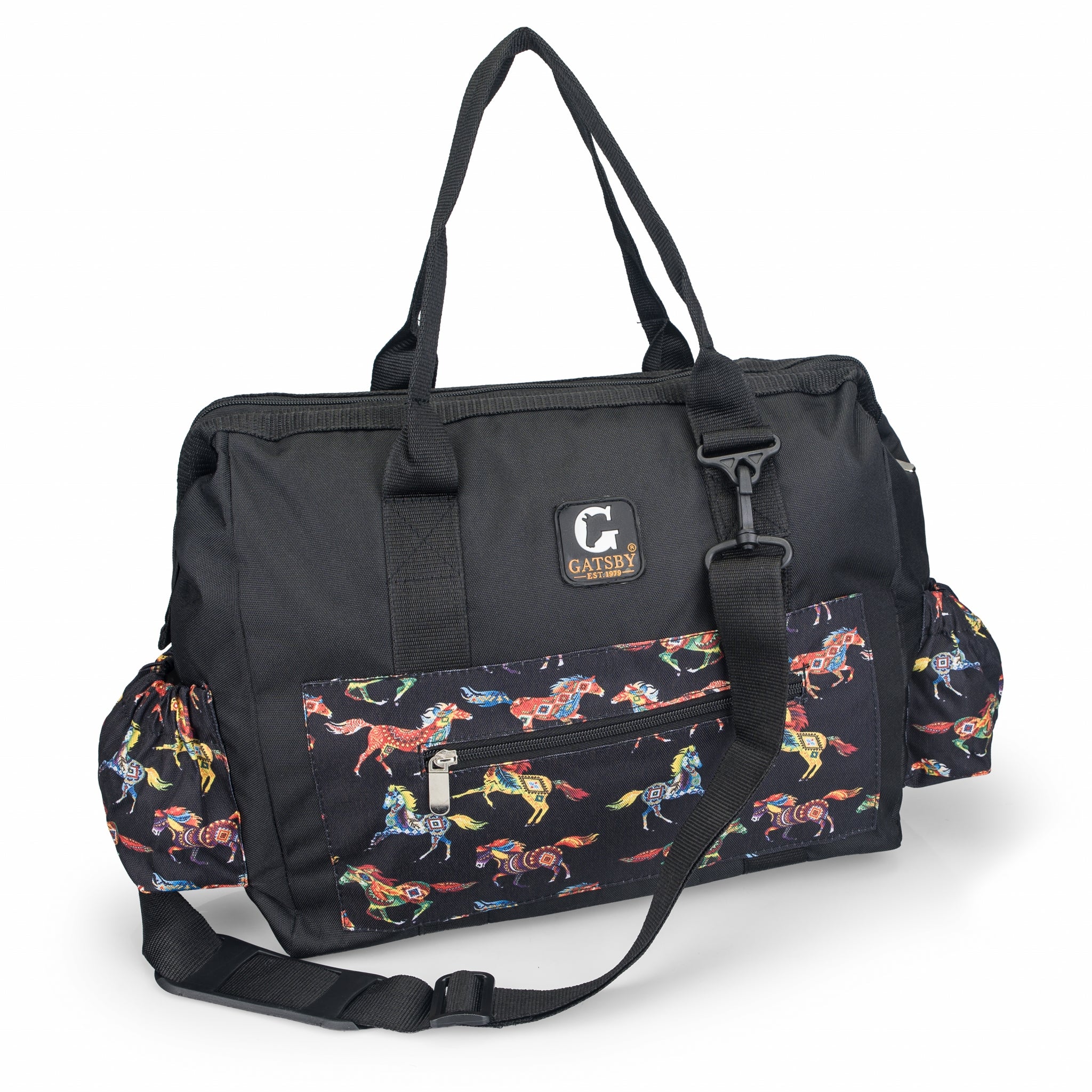 Gatsby Print Nylon Grooming Tote - Image 4