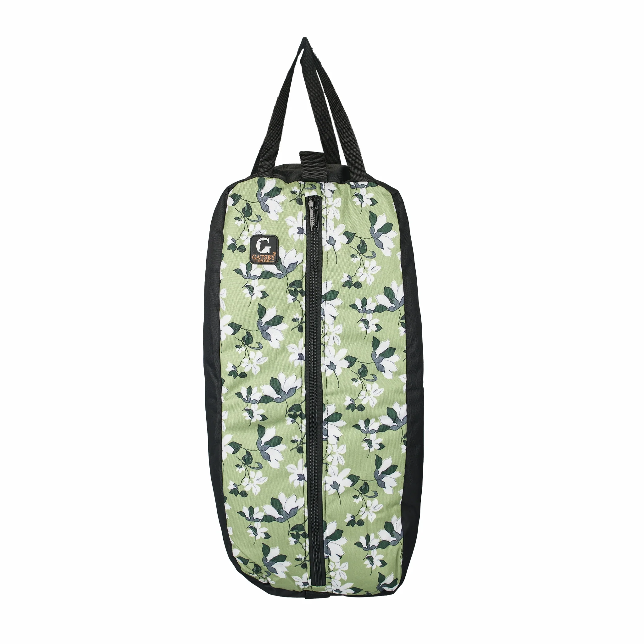 Gatsby Print Nylon Padded Bridle Halter Bag - Image 5