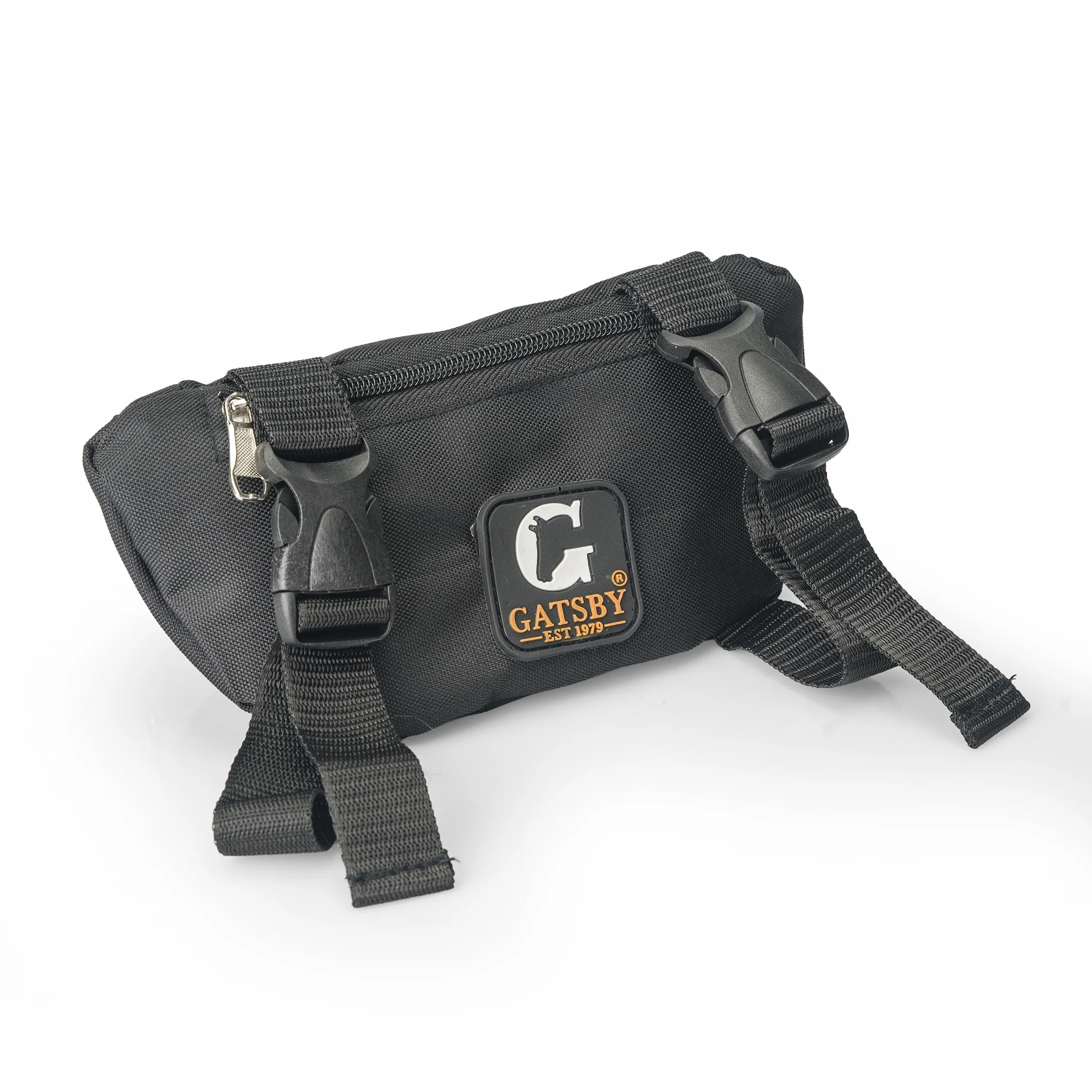 Gatsby Print Nylon Saddle Pouch - Image 8