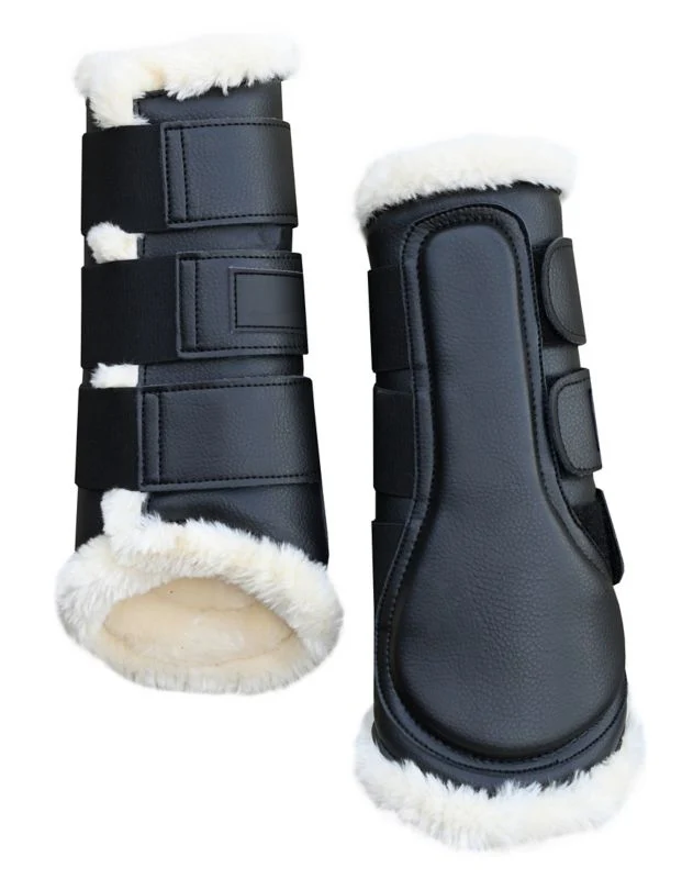 Gatsby Sport Boots Faux Sheepskin