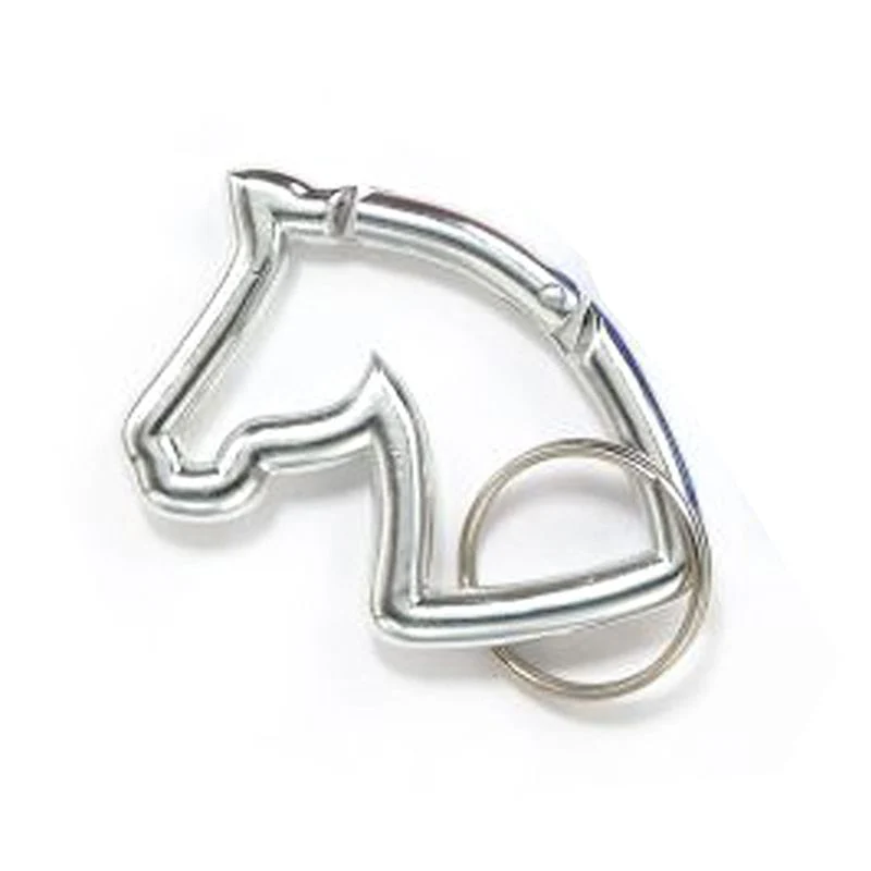 Gift Corral Horsehead Carbiner Keychain - Image 3