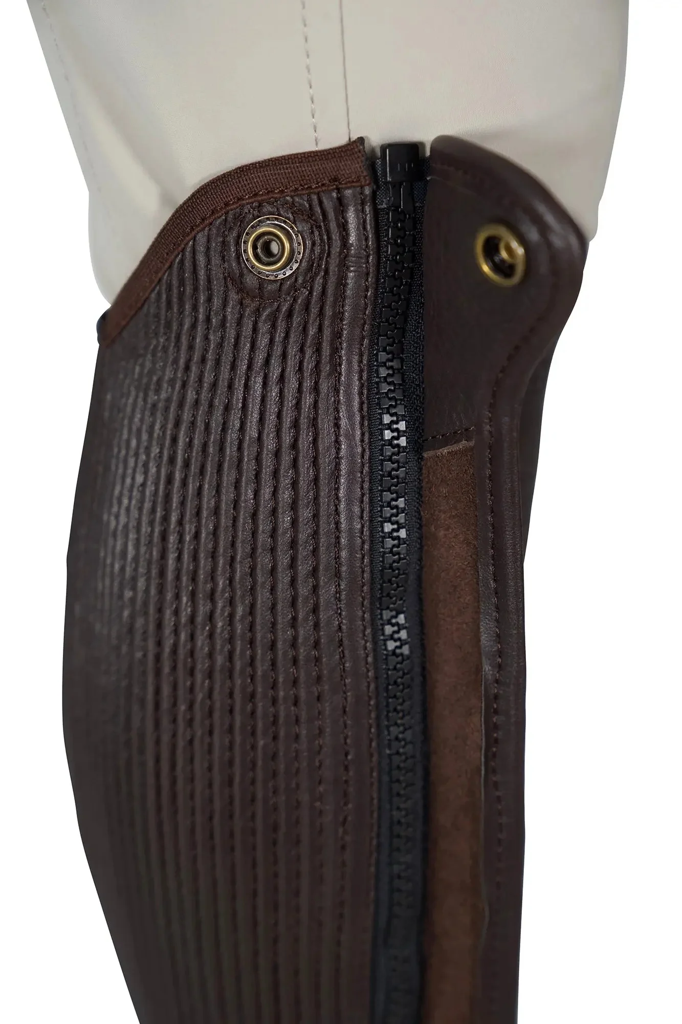 Grand Prix Elite Leather Half Chaps - Image 3