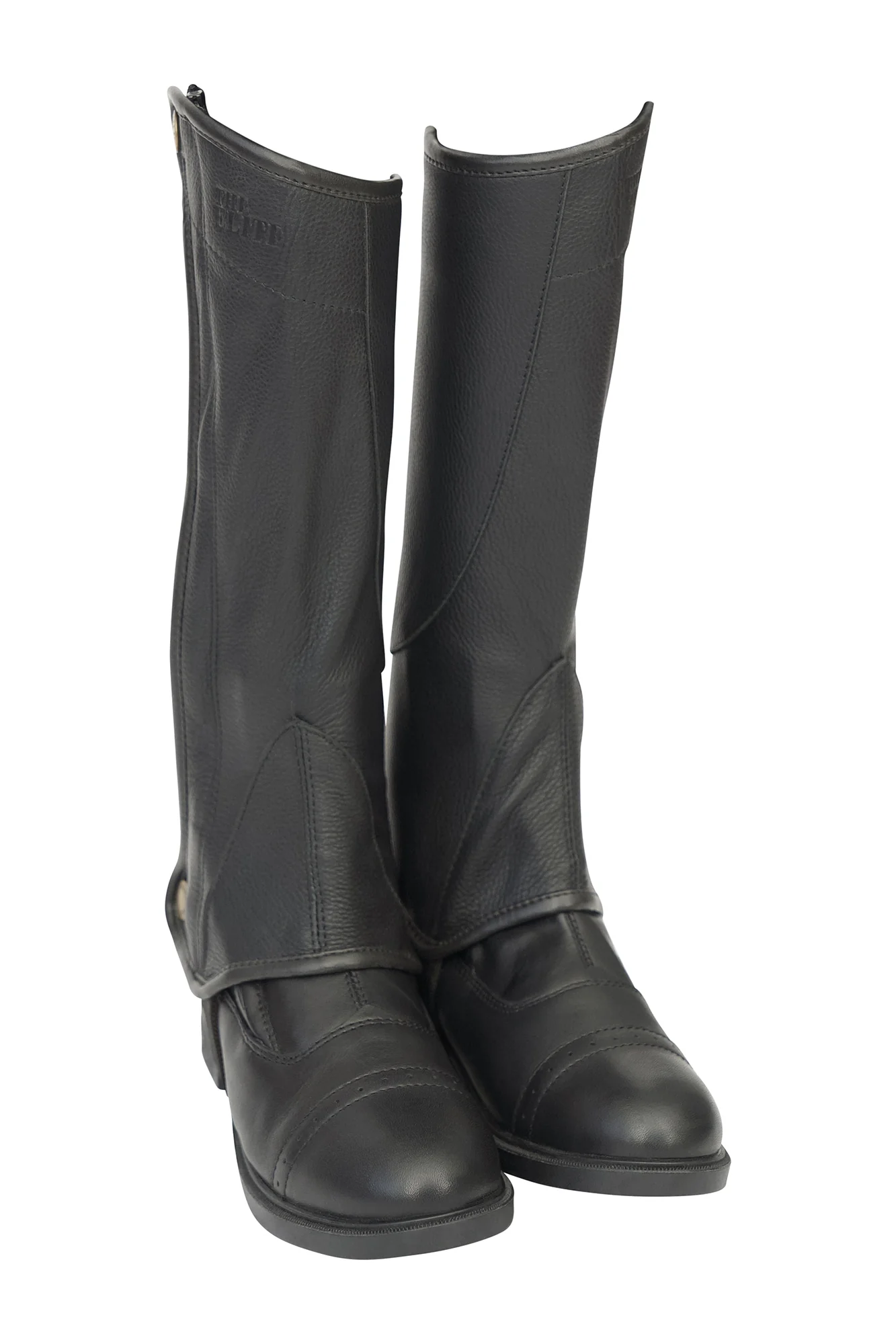 Grand Prix Kids Elite Leather Half Chaps