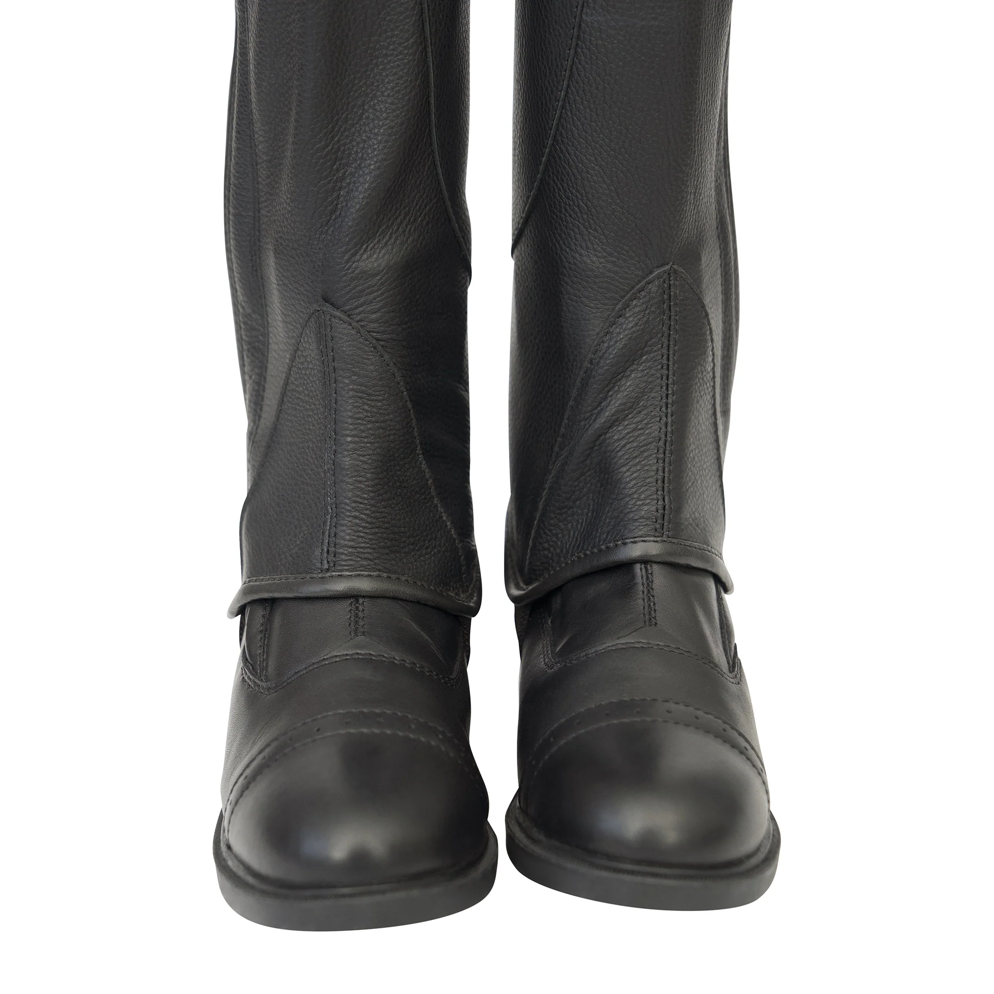 Grand Prix Kids Elite Leather Half Chaps - Image 4