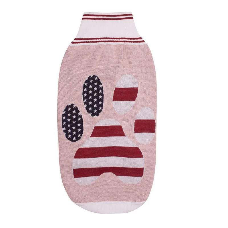 Halo Ava Knitted Dog Sweater L Navy/White - Image 2