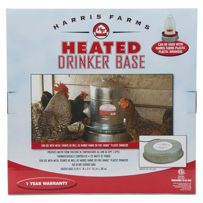 Harris Farms Free Range Heated Drinker Base - Image 2