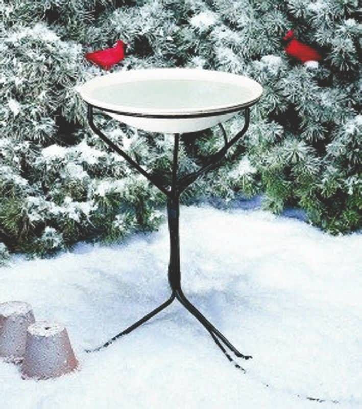 API Heated Bird Bath with Metal Stand - Image 5