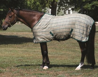 High Spirit Plaid Day Sheet 78 Green - Image 2