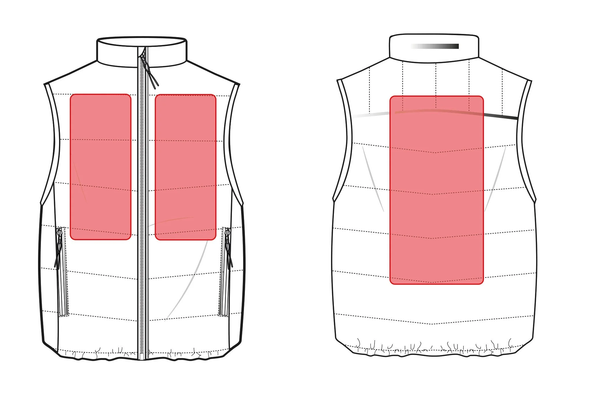 HKM Kids Cuddle Heating Vest (No Battery) - Image 4