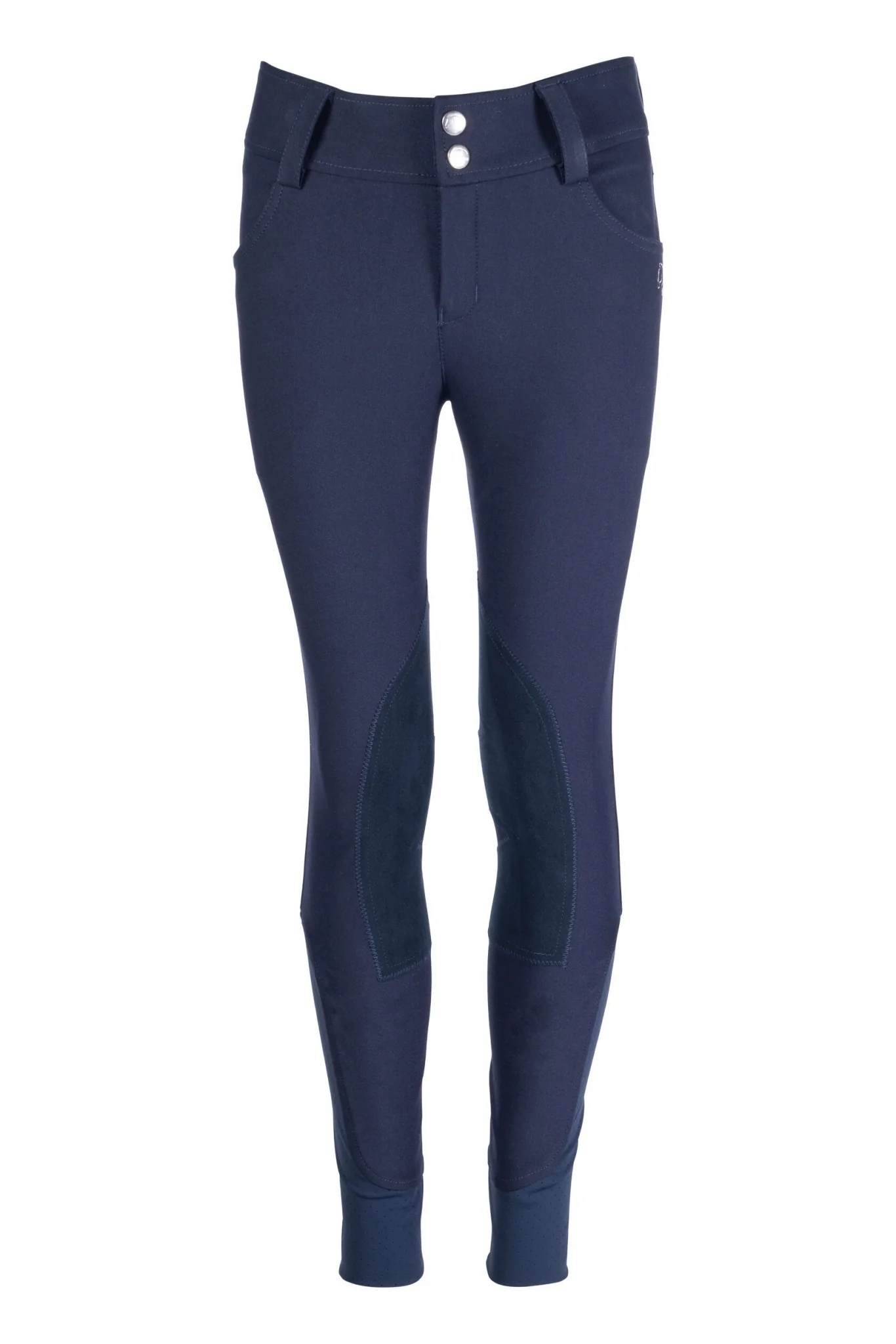 HKM Kids Hunter Alos Knee Patch Riding Breeches - Image 2