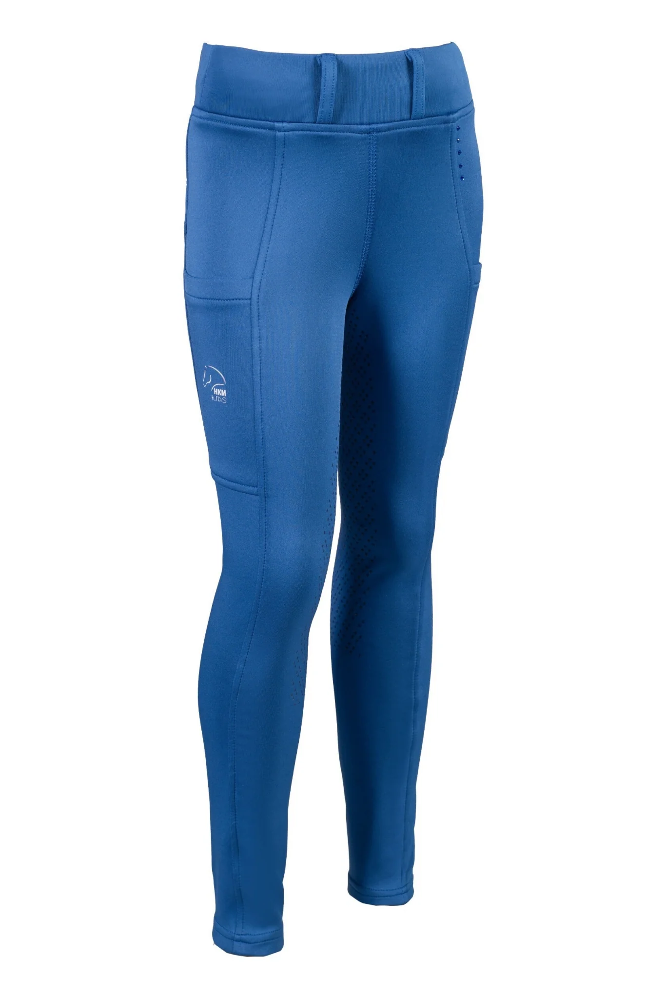 HKM Kids Lana II- Style Silicone Full Seat Riding Leggings - Image 2