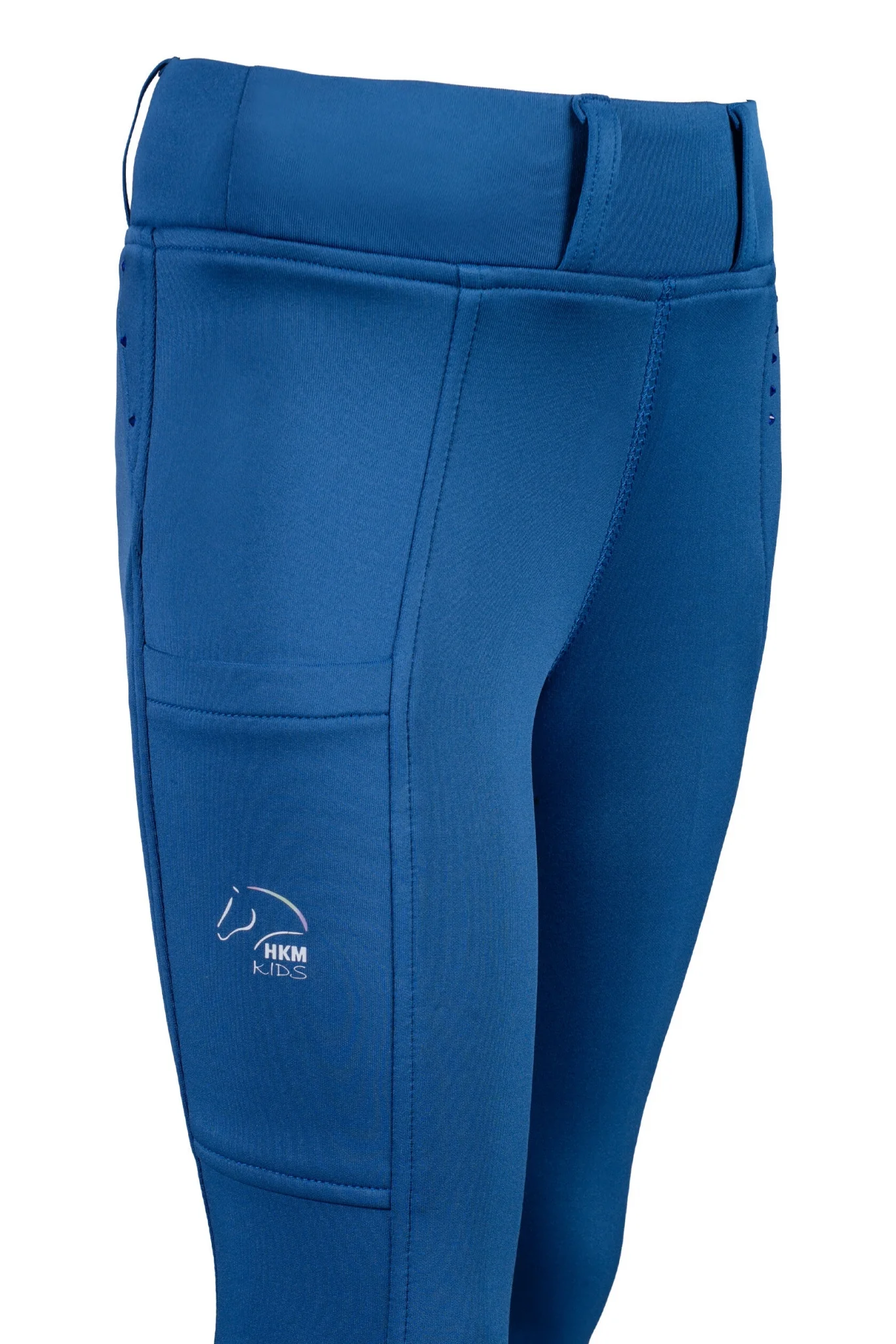 HKM Kids Lana II- Style Silicone Full Seat Riding Leggings - Image 8