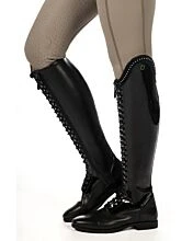 HKM Ladies Amalfi Lack Riding Boots Standard Length/Width - Image 8