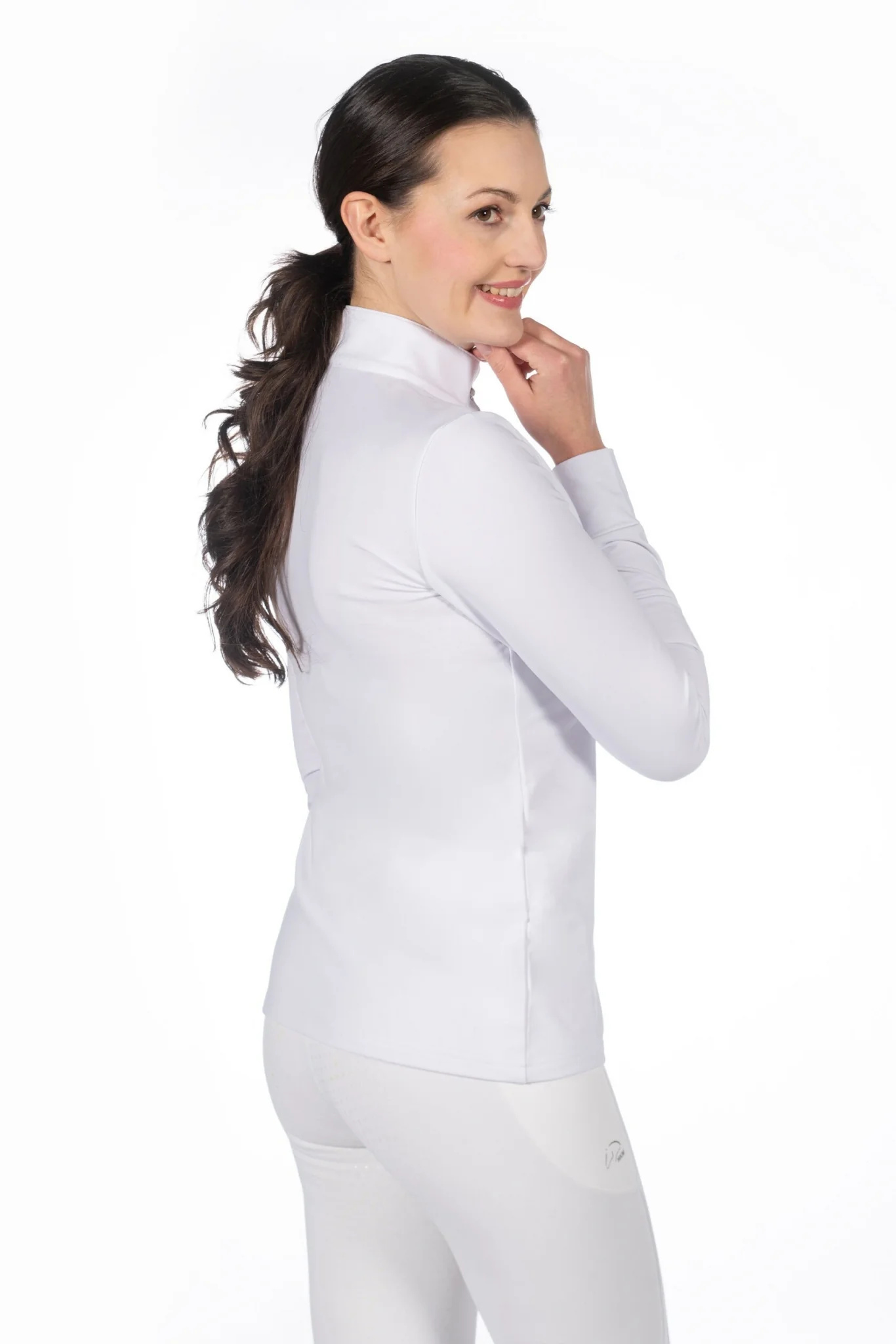 HKM Ladies Emilia Competition Shirt - Image 4