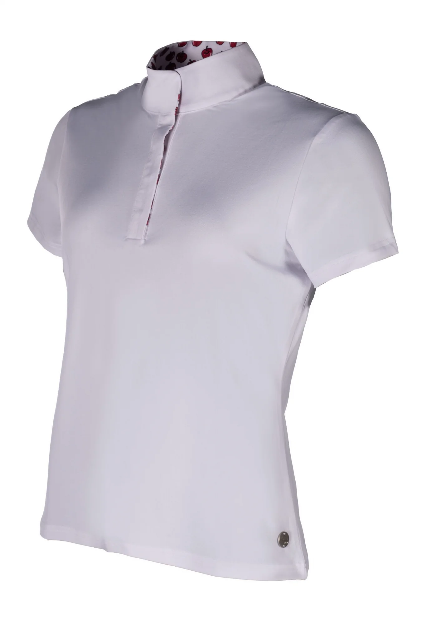 HKM Ladies Hunter Short Sleeve Competition Shirt - Image 2