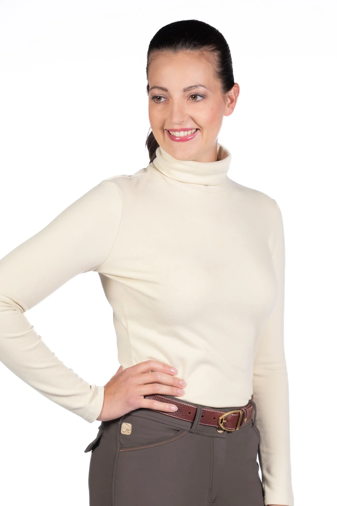 HKM Ladies Marrakesh Turtleneck Shirt - Image 5