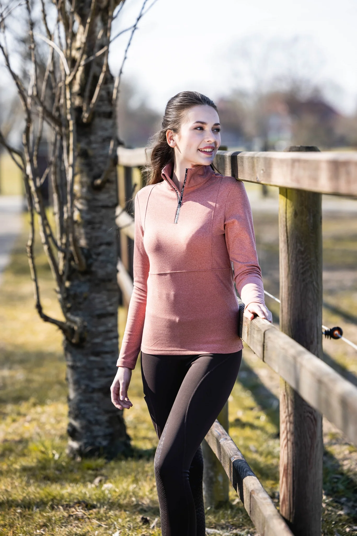 HKM Ladies Melange Supersoft II Functional Shirt - Image 17