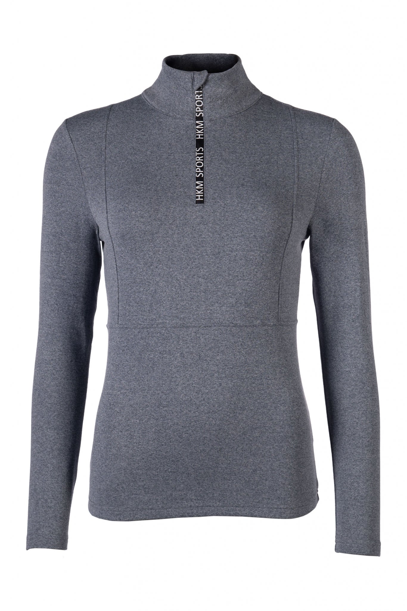 HKM Ladies Melange Supersoft II Functional Shirt - Image 2
