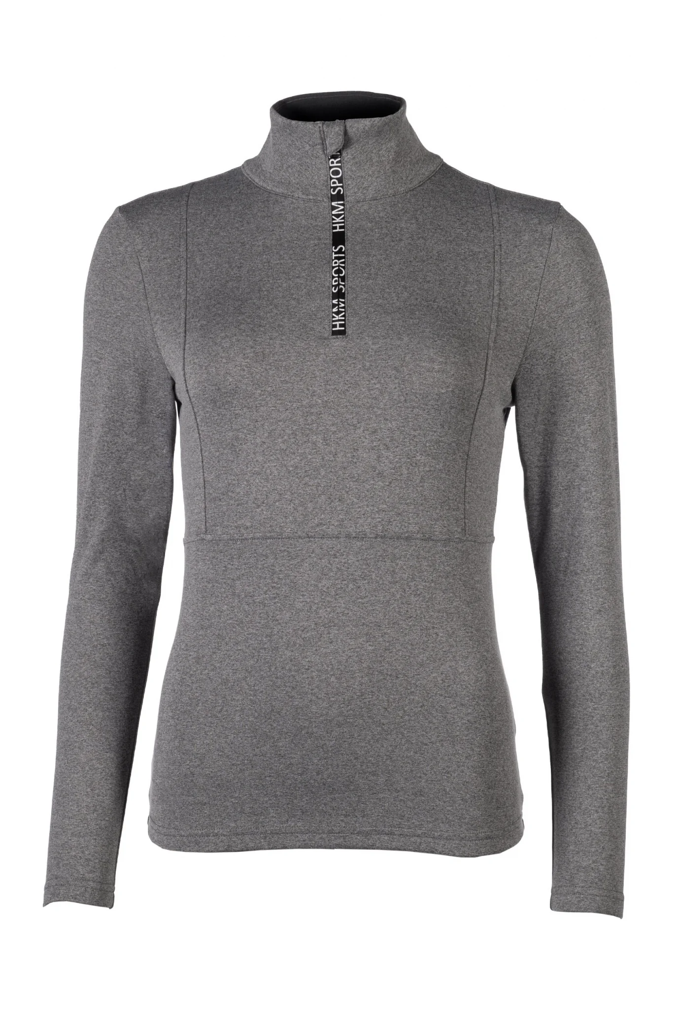 HKM Ladies Melange Supersoft II Functional Shirt - Image 4