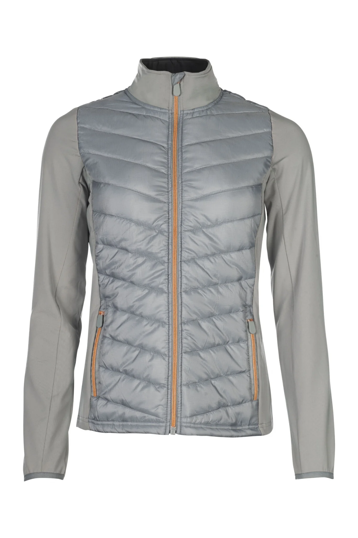 HKM Ladies Prag Jersey/Nylon Jacket - Image 2