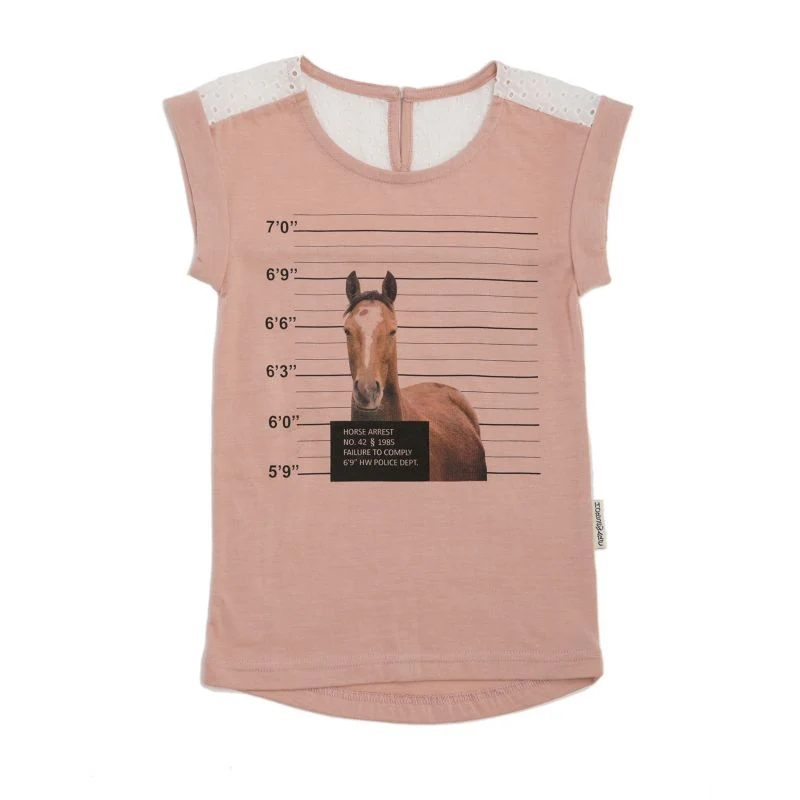 Horseware Girls Novelty Tee 3-4 Moroccan Blue - Image 11