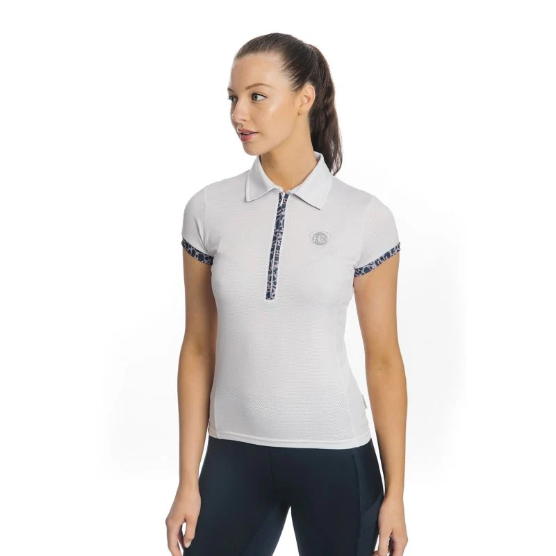 Horseware Ladies Orla Tech Polo Large Navy - Image 3