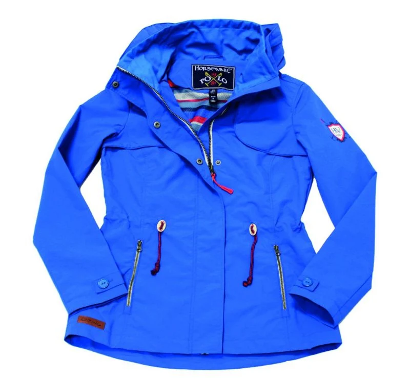 Horseware Paloma Parka Jacket LG Sky Blue - Image 2