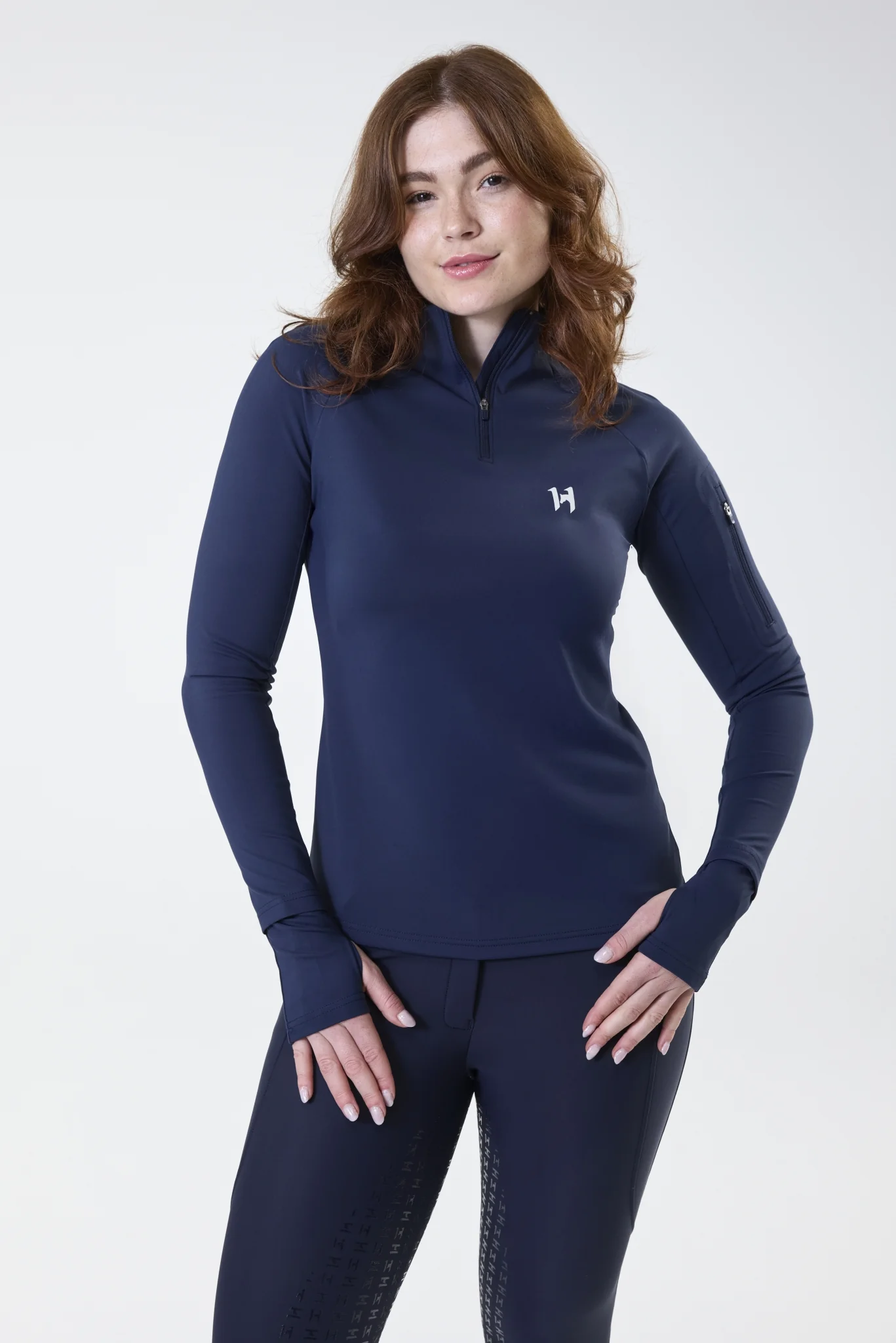 Horseware Strive Winter 1/4 Zip Top - Image 3