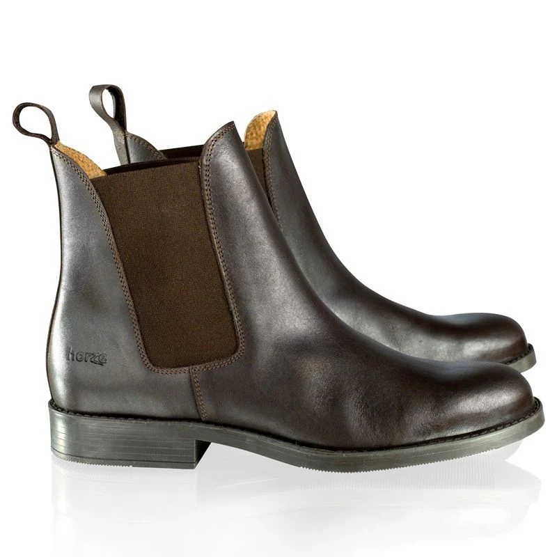 HorZe Classic Leather Jodhpur Boots EU 34/US 4 Bla - Image 5