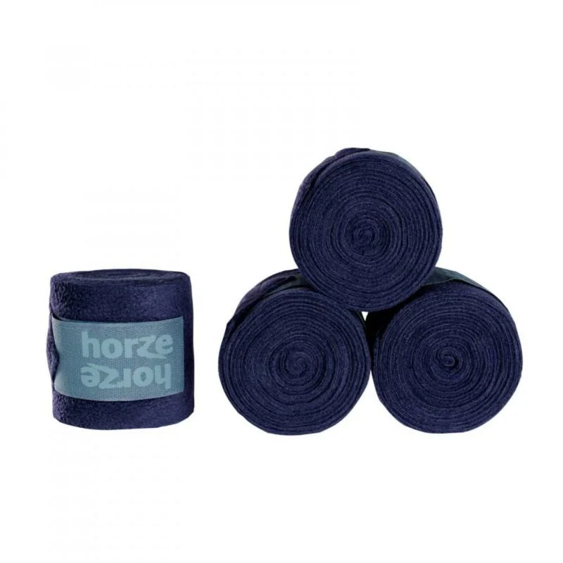 HorZe Embrace Fleece Bandages Black - Image 4