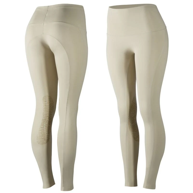 Horze Ladies Bianca Light Knee Patch Tights 26 Bk - Image 10