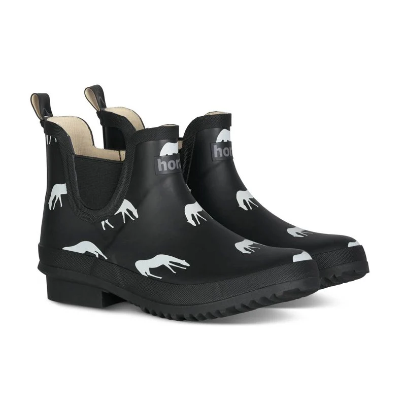 Horze Ladies Billie Winter Rubber Paddock Boots - Image 2