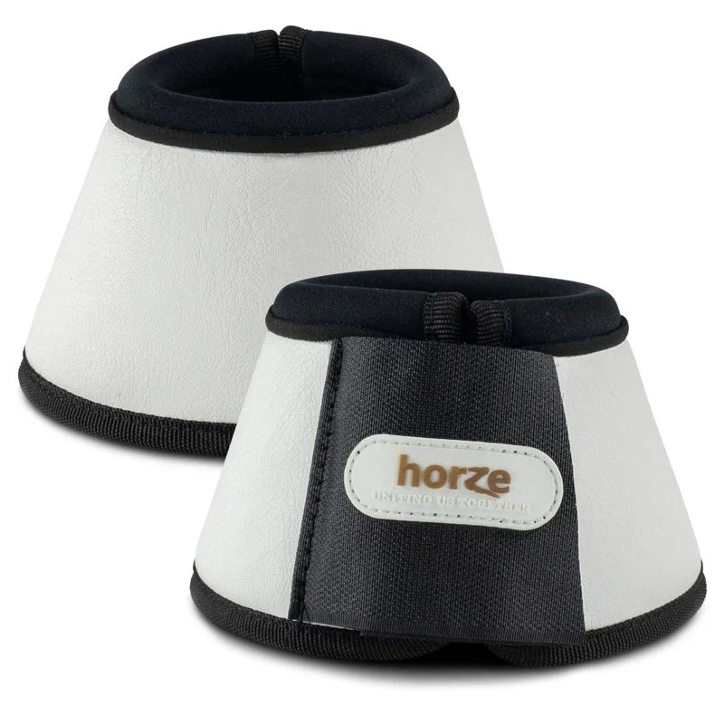 Horze Montauk Bell Boots Large Beetle Khaki Green - Image 8