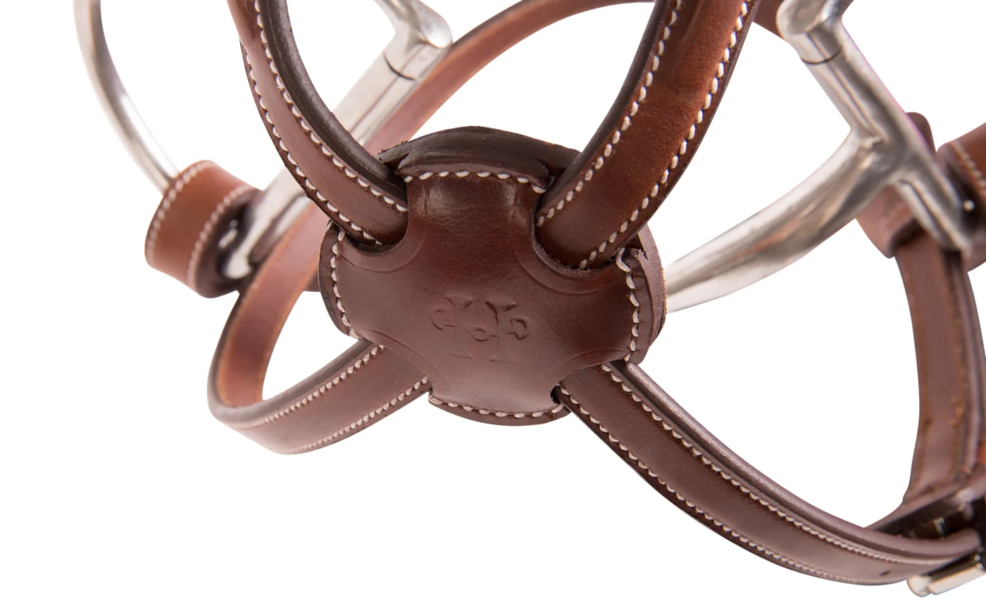 Huntley Sedgwick Fancy Stitched Figure 8 Noseband - Image 4